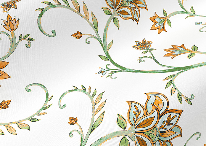 Kentwell, Persimmon - Roller Blind - Image 4
